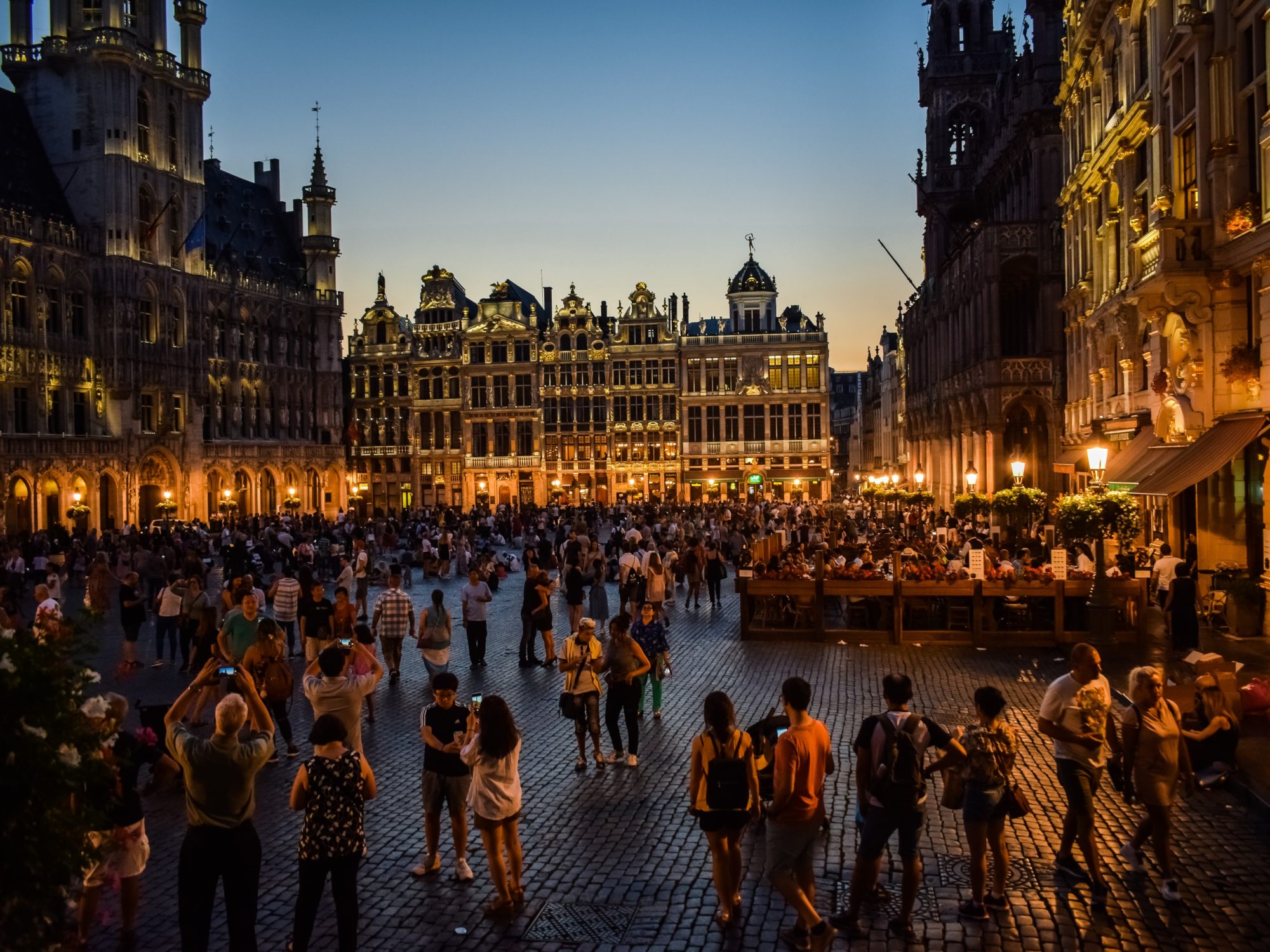 The Grand Place in Brussels